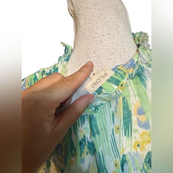 Pilcro and the Letterpress | Tavi Button Down Long Sleeve Blouse size medium - Picture 5 of 5